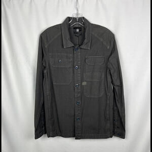G-Star RAW Multipocket Straight Fit Ripstop Cotton L/S Shirt Size M